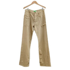 Sandrine Rose x Free People Wide Leg Patch Pocket Pants, Sand, US Women's 31